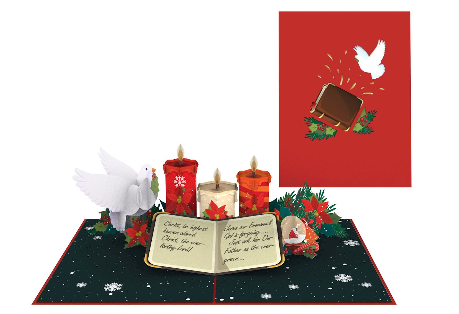 Dove and Christmas book